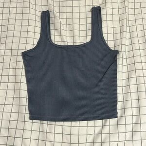 Hollister blue tank xs